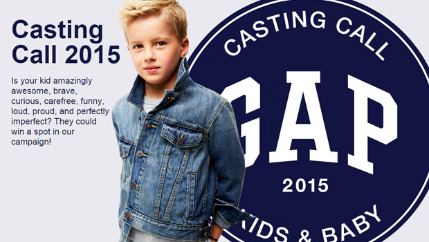 Gap Kids Casting Call 