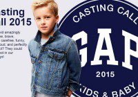 BabyGap / KidsGap 2015 auditions and photo contest