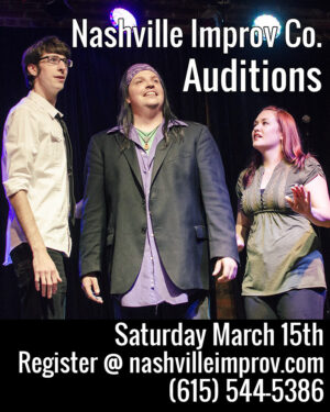 Open Auditions at Nashville Improv Company