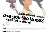 Auditions for Music Video in Atlanta for 3D The Boss