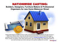 Nationwide casting call for home renovation experts