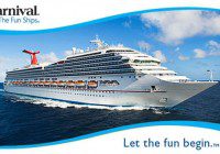 Auditions for singers and dancers to join Carnival cruises