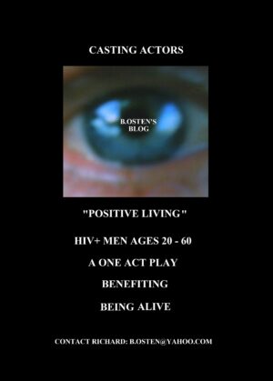 HIV+ Actors in L.A. for Stage Play “Positive Living”