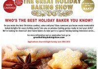 Holiday baking series