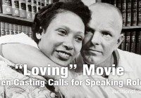 open casting calls announced for "Loving" movie