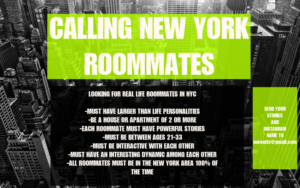 NYC Roommates Wanted for New Show