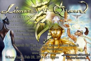 Theater Auditions in Atlanta for “The Lioness Queen”