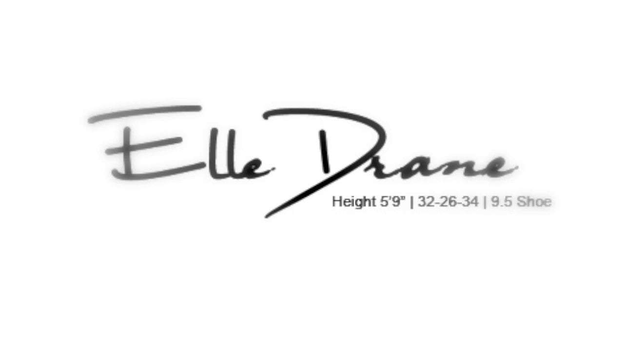 Elle Drane fashion show