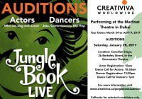 Jungle Book Live auditions