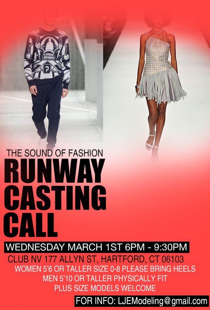 Open Casting Call for Runway Fashion Models & Plus Size Models in