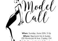 Model casting call in Akron Ohio