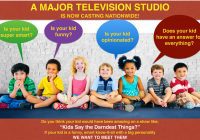 Kids Say reality show auditions