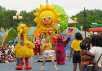 Sesame Street Parade casting