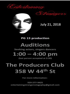 Singer Auditions in New York City for Theater Production