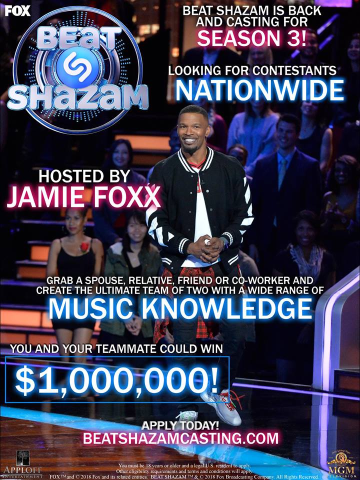 Beat Shazam Casting Call for Season 3 Auditions Free