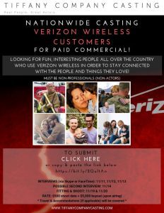 verizon casting customers