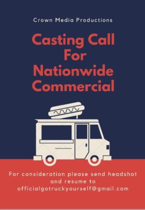 Baltimore Maryland Commercial Auditions for Mobile App