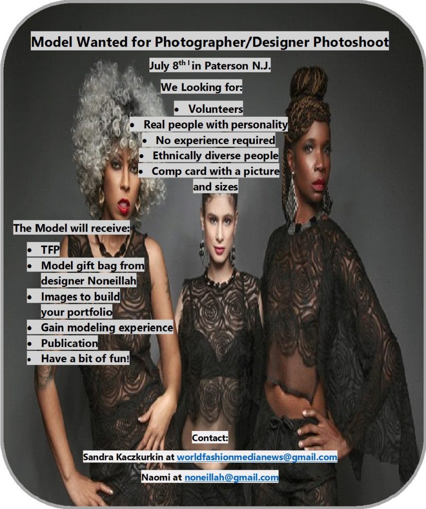 Model Auditions in New Jersey Auditions Free