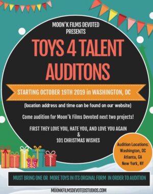 Open Call in DC for 2 Film Projects