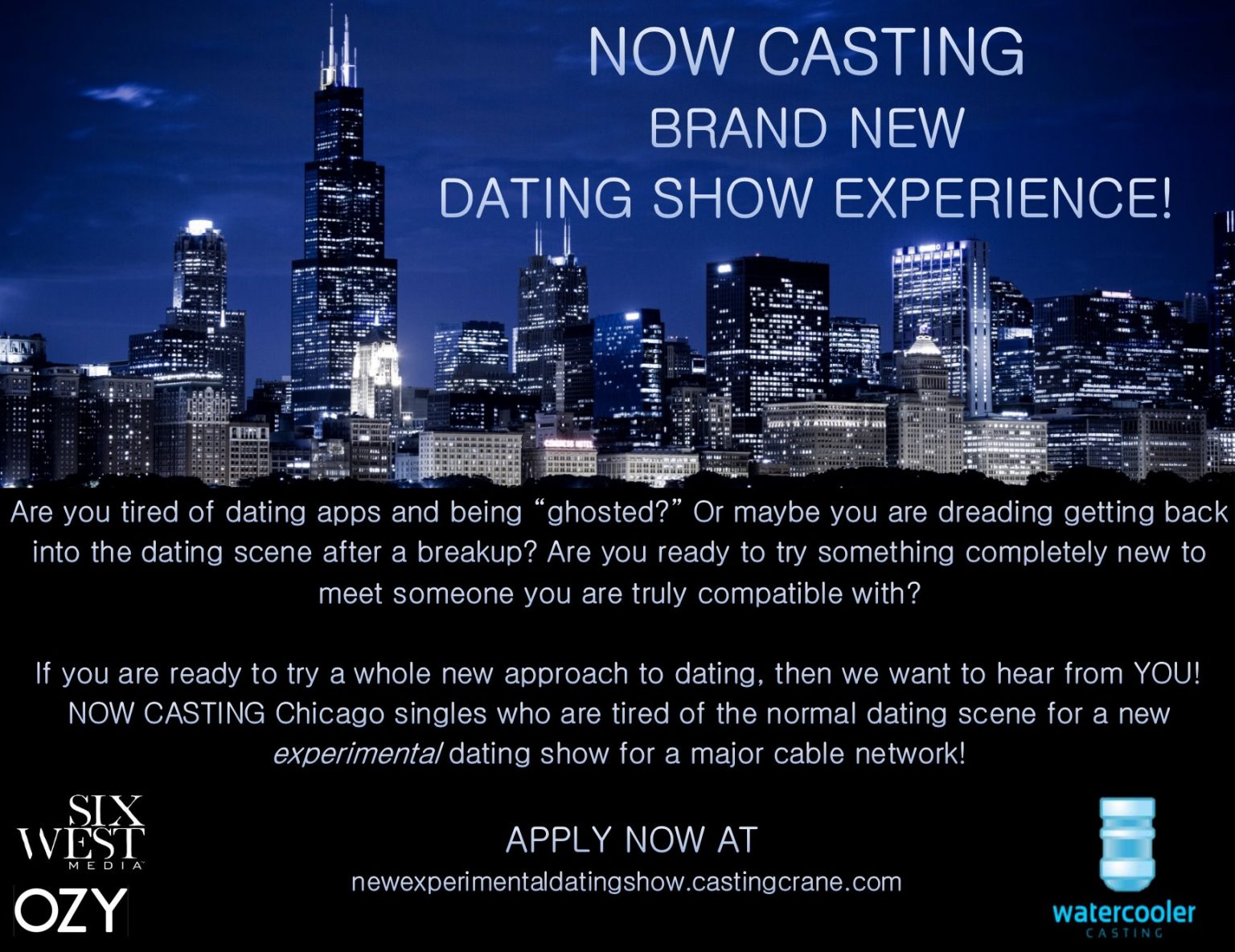 Casting Call for New Dating Show in Chicago Area | Auditions Free