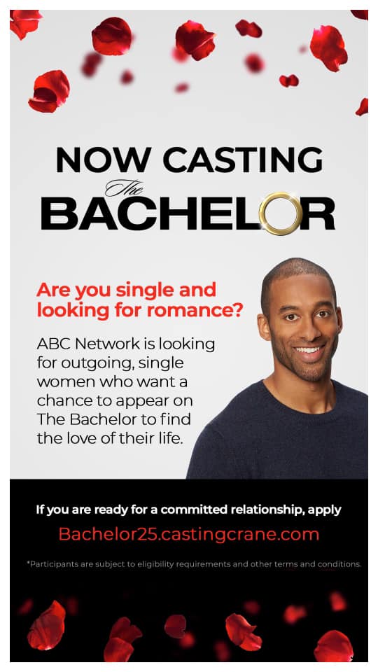 The Bachelor Is Casting A New Season, Online Auditions Auditions Free