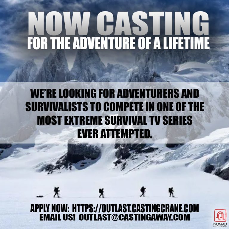 New Survival Reality Show “Outlast” Casting Survival Enthusiasts Nationwide