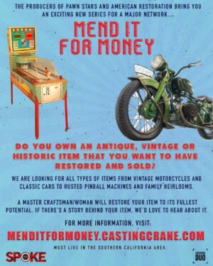 Casting Mend it For Money – Got Items That Need Restoration?