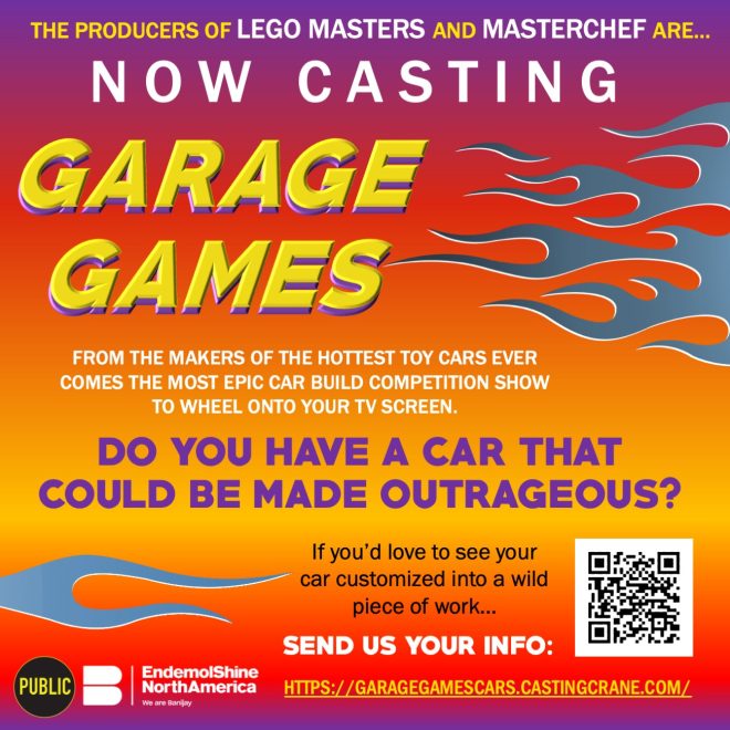 Casting Call For Garage Games In Los Angeles Auditions Free 4264