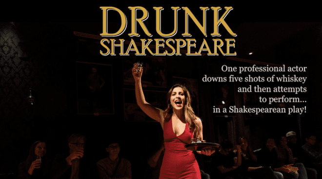 Theater Auditions In Houston Texas For “drunk Shakespeare” – Paid 