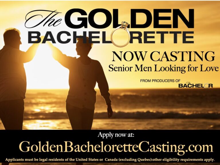 The Golden Bachelorette Now Casting for 2024 Auditions Free