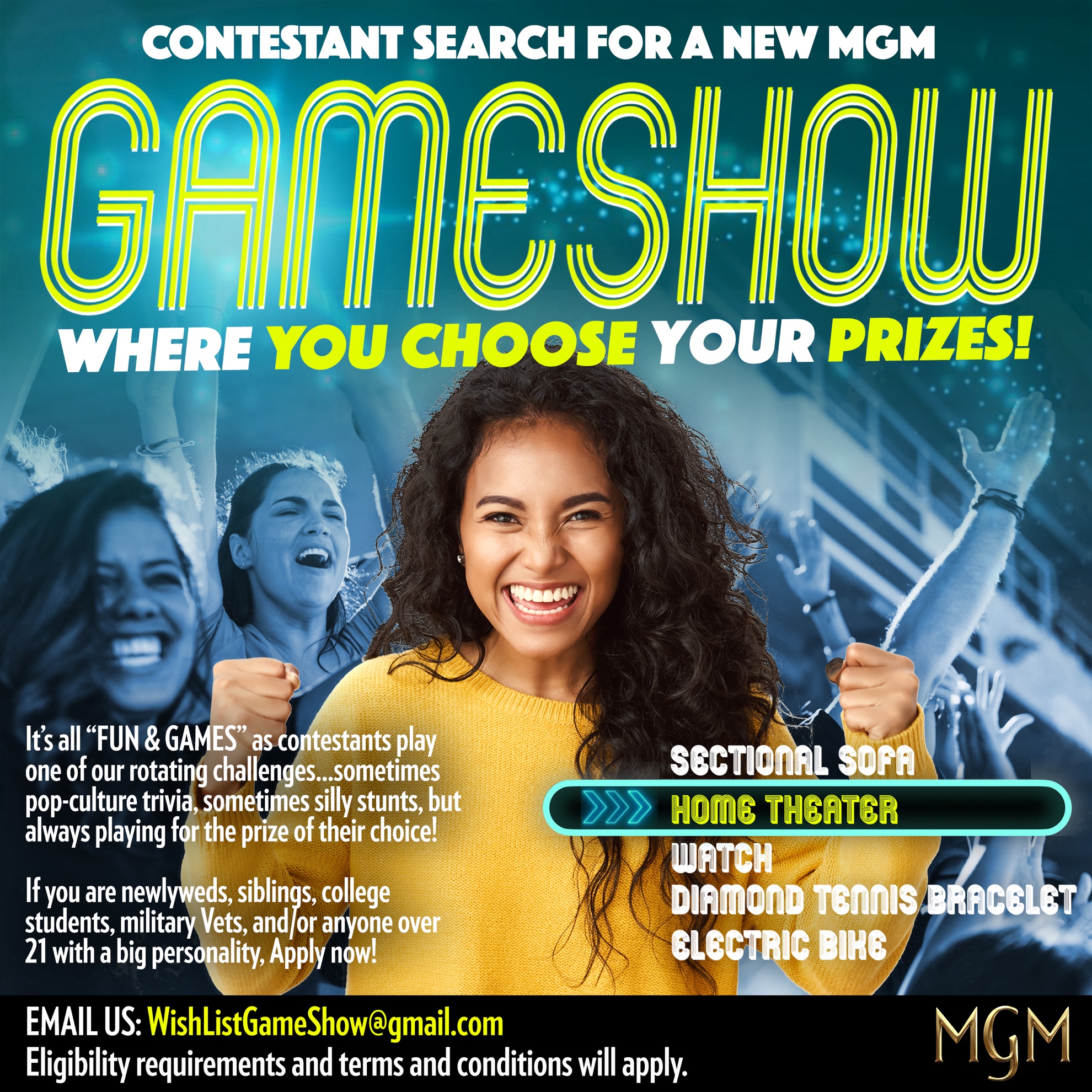 gameshow casting 2024 Auditions Free