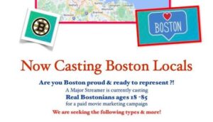 Casting Call for Boston Locals for a Promo