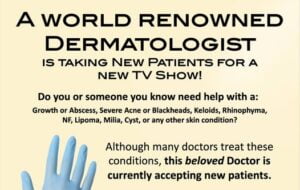 Casting People Who Need a Dermatologist for New Show