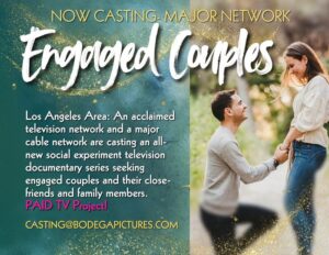 Major TV Network Casting Engaged Couples in L.A.