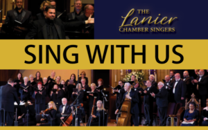 The Lanier Chamber Singers Holding Auditions in Atlanta