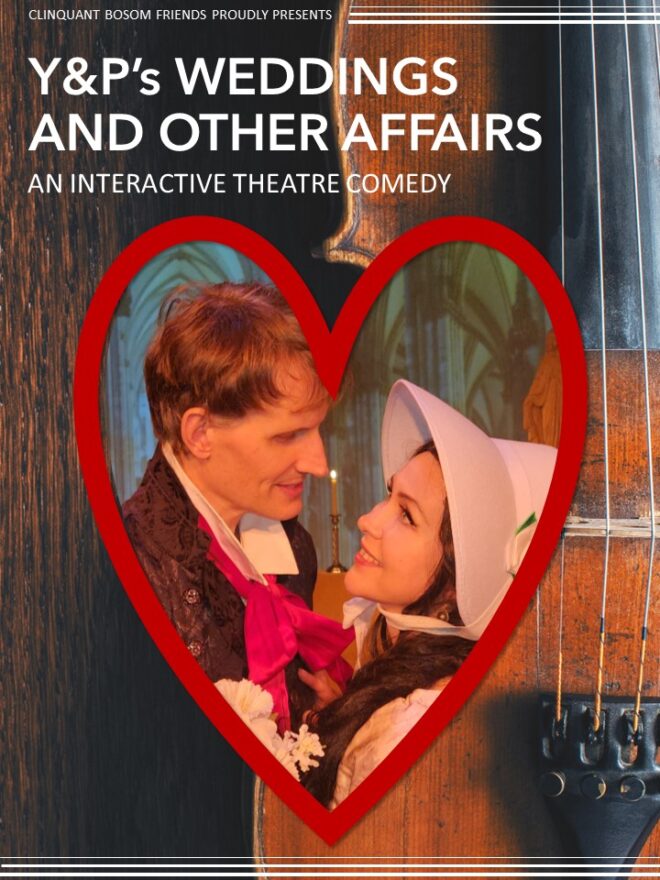 Y&P Weddings and Other Affairs, an interactive comedy poster