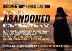 Docu-Series Casting Those Abandoned By a Spouse – Nationwide