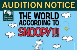 Community Theater Auditions for “Snoopy” in Sherman, CT