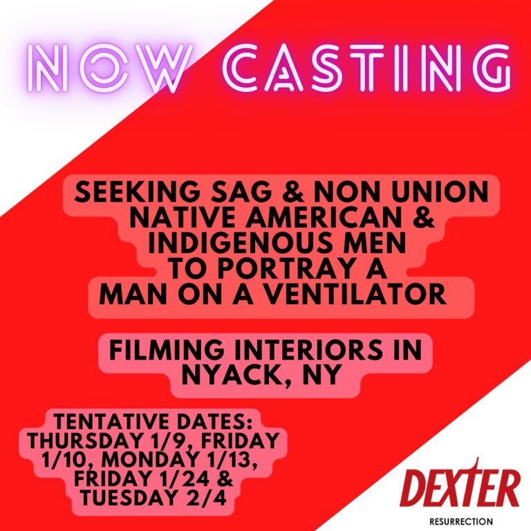 Casting Call for “DexterResurrection” in New York