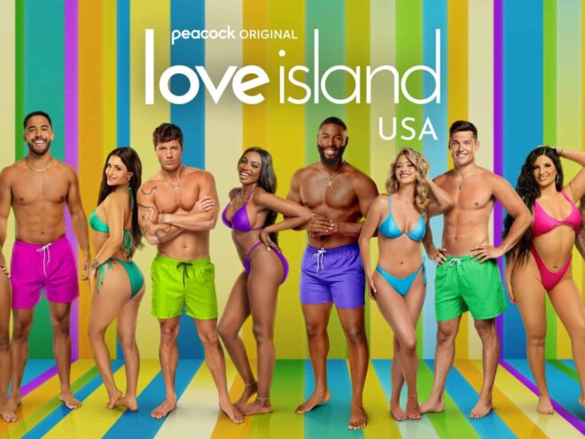 Love island USA title graphic