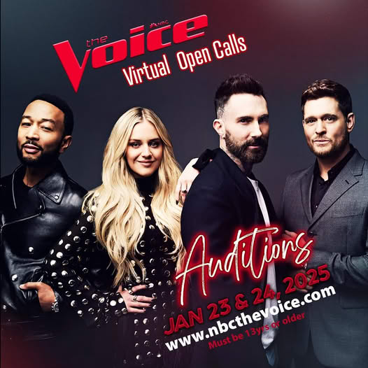 The Voice 2025 tryouts online information